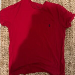 Polo Ralph Lauren red t shirt size medium